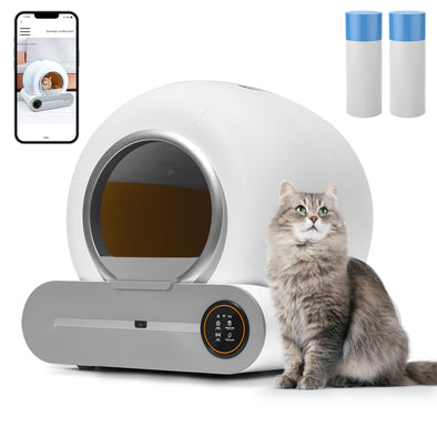 Automatic Self-Cleaning Cat Litter Box - bebeblue